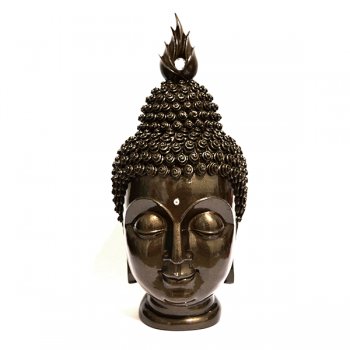 Buda Busto Marrom - 37x17x18cm
